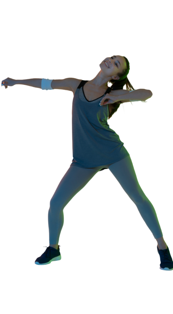 Chica bailando en Golden Dance Studio Torrelavega