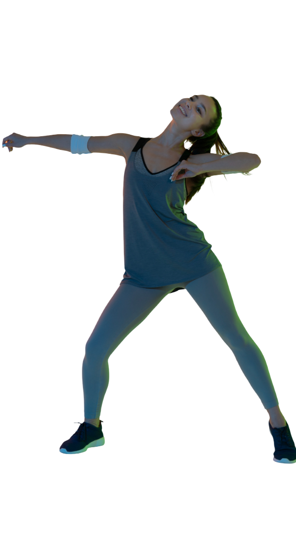 Chica bailando en Golden Dance Studio Torrelavega